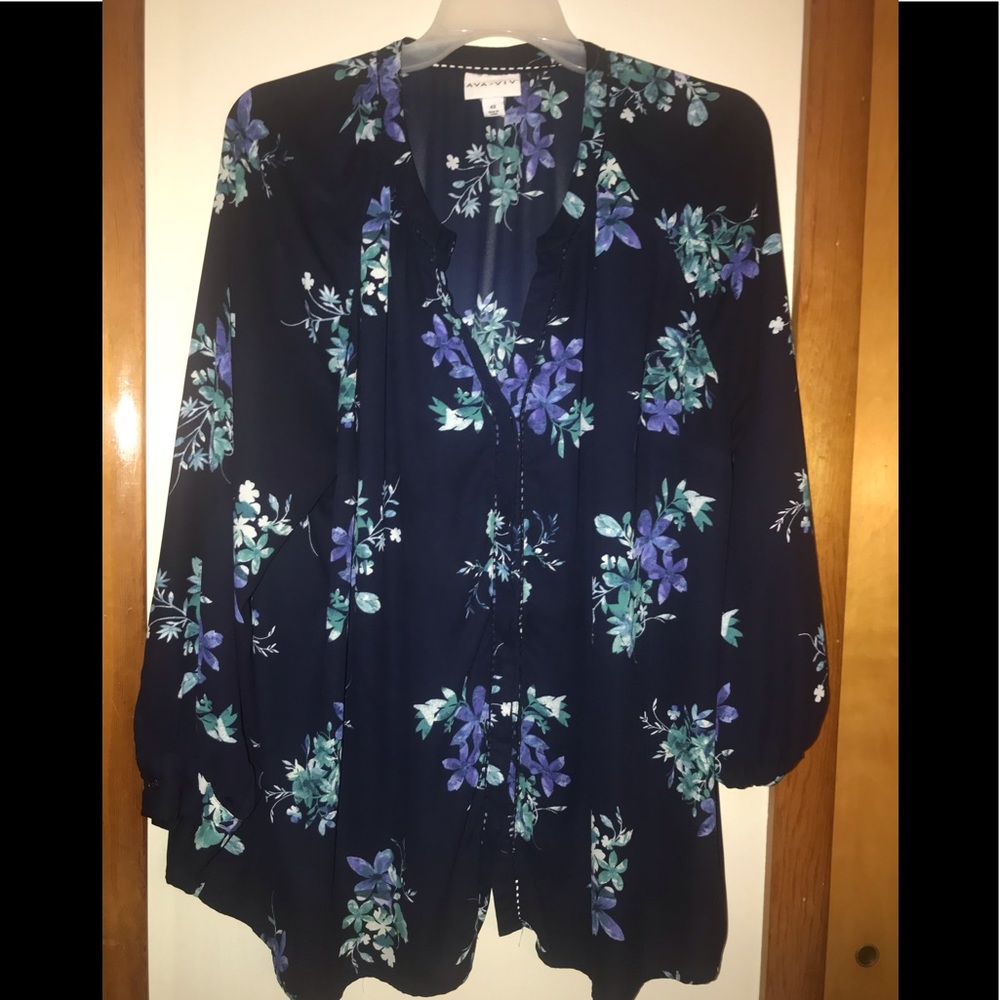 Floral blouse